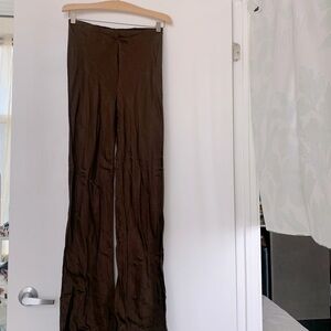 🤎NWT Zara XS Silky Pants